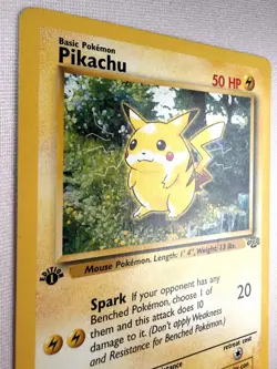 Pokemon TCG Pikachu Jungle 60/64 Regular Common 1st Edition WOTC 1999 - Image 2