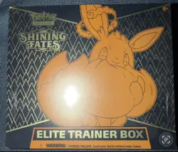 Pokemon TCG Shining Fates Elite Trainer Box English Eevee Age 6+ - Image 1