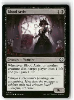 Blood Artist Commander: the Lost Caverns of Ixalan Regular - Image 1