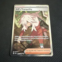 AZ's Tranquility Trainer-Supporter Full Art 106/086 Chaos Rising English - Image 1