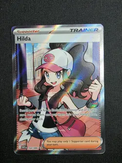 Pokemon Hilda 164/086 Sv: White Flare Ultra Rare Trainer Full Art Holo English - Image 1