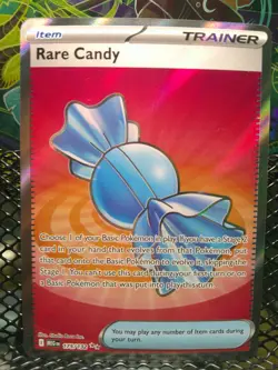 Rare Candy 175/132 Pokemon Mega Evolution Full Art Ultra Rare Holo NM - Image 1