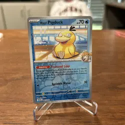 Misty's Psyduck 045/182 Uncommon Destined Rivals Pokemon Reverse Holo Near Mint - Image 1
