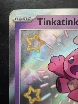 Pokemon Tinkatink 165/091 Shiny Rare Paldean Fates (NM) - Image 2