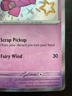 Pokemon Tinkatink 165/091 Shiny Rare Paldean Fates (NM) - Image 5