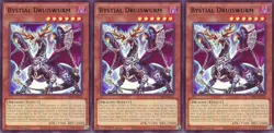 3x Bystial Druiswurm | CH01-EN013 | UR | 1st Ed | NM | YuGiOh - Image 1