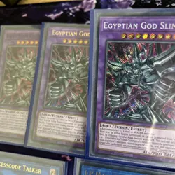 Yu-Gi-Oh! - The Winged Dragon of Ra Egyptian God Deck guardian slime - Image 4