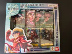 One Piece TCG Illustration Box Vol. 3 Sealed Promo Box English Bandai - Image 1