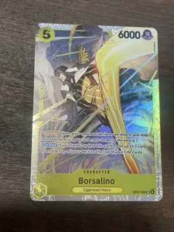 Borsalino Foil SR EB04-058 - One Piece - OP15 Adventure On Kami’s Island ENG - Image 1
