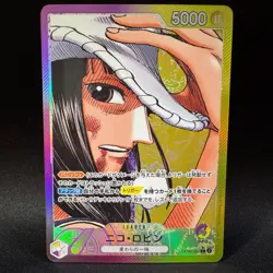 Nico Robin OP09-062 L Parallel Alt Art One Piece Card Japanese NM - Image 1