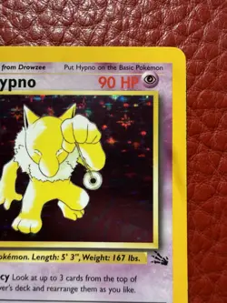 Hypno 8/62 Holo Rare Fossil Set Wizards 1999 Pokemon Card NM/LP - Image 4