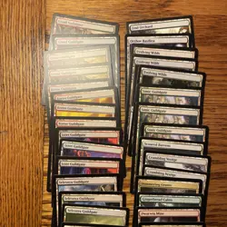 Magic the Gathering 50 Non-basic Land Lot - Variety of Land Types - 3 Lots MTG - Image 2