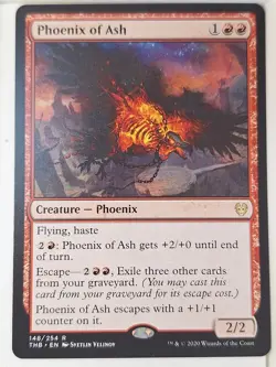 Phoenix of Ash - Theros: Beyond Death - Magic the Gathering MTG Nice! - Image 1