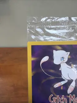 Pokemon The First Movie Promo Card Sealed 1999 WB Gold Stamp Catch Mew - Image 2