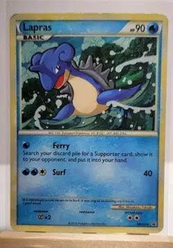 Lapras HGSS14 HGSS Black Star Promo Holo Promo Pokemon TCG - Image 1