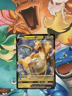 Dragonite V 049/078 Pokemon GO Holo - Image 1