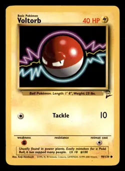 Pokemon TCG Pokemon Voltorb Voltorb Common Regular 98/130 - Image 1