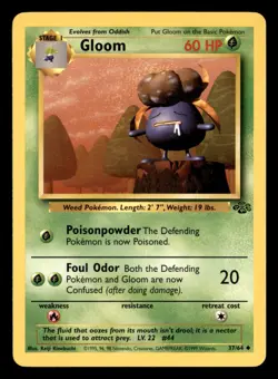 Pokemon TCG Jungle Gloom Uncommon 37/64 WOTC - Image 1