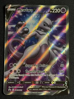Pokemon TCG Mewtwo V SWSH229 Sword & Shield Promo Holo - Image 1
