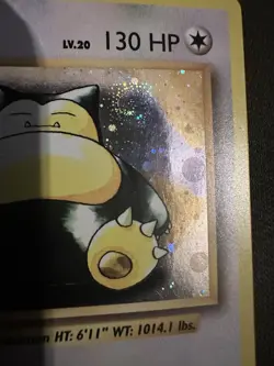 Pokemon TCG Snorlax XY179 Promo Holo Basic 130HP *with swirl* - Image 3