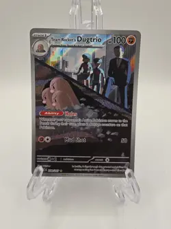 Team Rocket's Dugtrio 239/217 Pokemon TCG Ascended Heroes Illustration Rare - Image 1