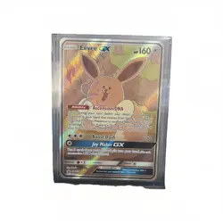 Pokemon TCG Eevee GX SM233 LP Full Art Black Star Promo Sun & Moon - Image 2