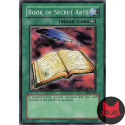Yugioh Book of Secret Arts LOB-043 Common LP Asian English - Image 1