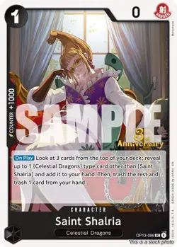 Saint Shalria [OP13 ANN - OP13-086] - NM TCG One Piece - Image 1