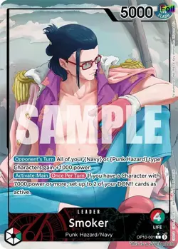 Smoker (Parallel) [OP10 - OP10-001] - NM [Foil] TCG One Piece - Image 1