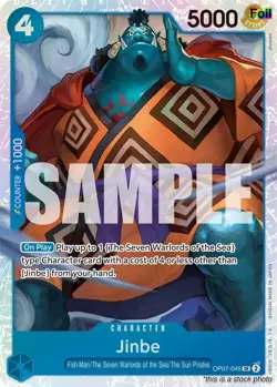 Jinbe [OP07 - OP07-045] - NM [Foil] TCG One Piece - Image 1