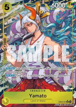 Yamato (Alternate Art) [EB-03 - EB03-057] - LP [Foil] TCG One Piece - Image 1