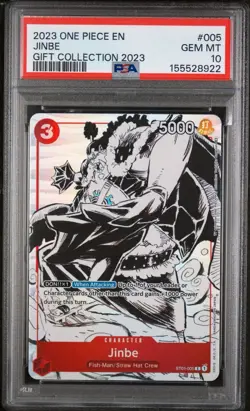 2023 One Piece Gift Collection Complete 13 Card PSA 10 set - Image 3