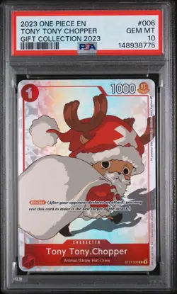 2023 One Piece Gift Collection Complete 13 Card PSA 10 set - Image 4