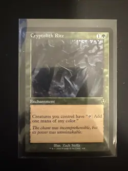 Cryptolith Rite Regular - Innistrad Remastered MTG-NM - Image 1