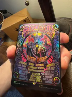 Sauron, the Dark Lord (Borderless Poster Foil) MTG Lord of the Rings NM - Image 2