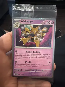 SEALED Alakazam 82/167 Cosmos Holo Knockout SEALED PROMO Pokemon Card - Image 1