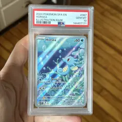 Horsea PSA 10 GEM MINT 067/064 Shrouded Fable Pokemon Illustration Rare 067 💦 - Image 1