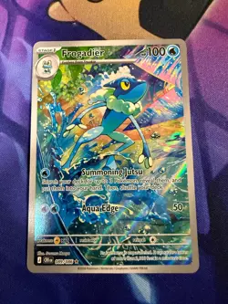 Pokemon TCG - Mega Evolution - Chaos Rising Frogadier 089/086 IR - Image 1