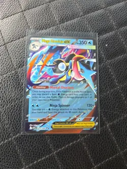 Mega Greninja ex 022/086 Choas Rising Pokemon TCG ENGLISH NM - Image 1