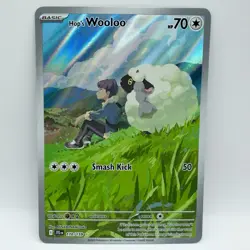 Hop's Wooloo 170/159 Pokemon SV09: Journey Together Illustration Rare Holo 2025 - Image 1