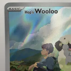 Hop's Wooloo 170/159 Pokemon SV09: Journey Together Illustration Rare Holo 2025 - Image 3