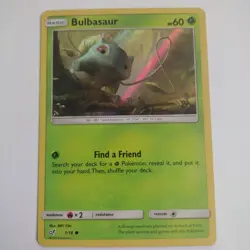 Bulbasaur 1/18 Detective Pikachu 2019 Holo Foil Pokemon TCG Card - NM - Image 1