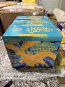 Pokemon TCG Mega Evolution Ascended Heroes Elite Trainer Box Dragonite EN 1 Box - Image 1
