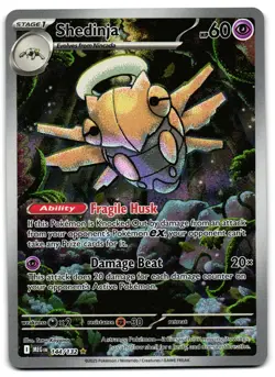 Shedinja 144/132 - 🌊 Mega Evolution Illustration Rare Pokemon TCG 🖤 - M/LP - Image 1