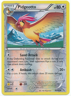 Pidgeotto 76/106 | Mint/Near Mint | Reverse Holo | Pokemon XY Flashfire - Image 1