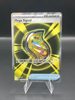 Mega Signal 171/132 Pokemon Mega Evolution Full Art Holo Rare - NM/Mint - Image 1