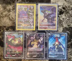 Pokemon Gengar TG06/TG30 Trainer Gallery Lot Garchomp V Mimikyu V Moltres V Zekr - Image 1