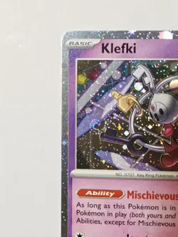Klefki 096/198 - Cosmos Holo - Pokemon Play! Prize Pack Series Stamped Swirl NM - Image 3