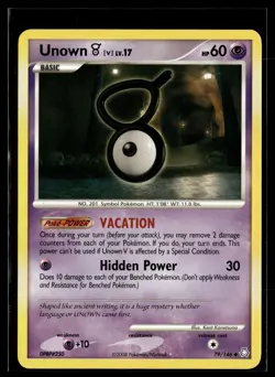 Unown [V] 79/146 Legends Awakened Uncommon Pokemon - Image 1