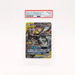 Pikachu & Zekrom GX - SM168 PSA 9 Black Star Promo Alternate Art Pokemon - MINT - Image 1